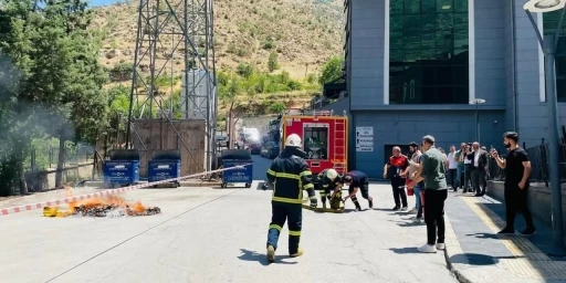 Uludere Devlet Hastanesinde ’kırmızı kod’ tatbikatı
