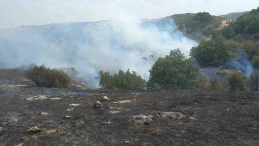 Uludere mahallesinde çıkan yangın kontrol altına alındı
