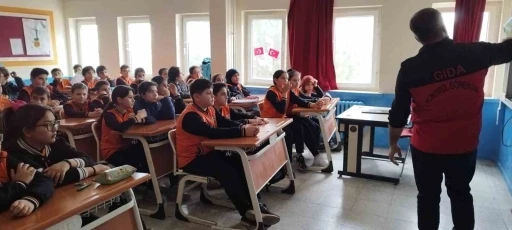 Ulukışla’da öğrencilere gıda güvenliği eğitimi verildi
