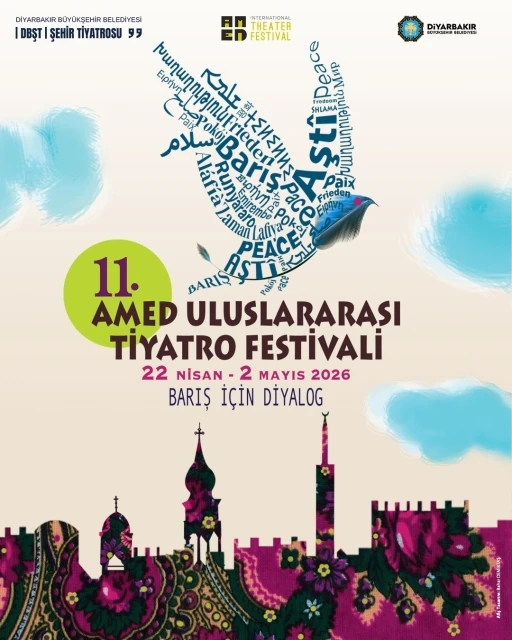 Uluslararası Amed Tiyatro Festivali, 19 &uuml;lkeden katılımla d&uuml;zenlenecek
