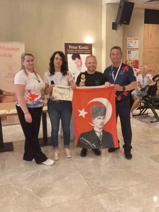 Uluslararası Masaj Şampiyonası&rsquo;nda İzmir r&uuml;zgarı
