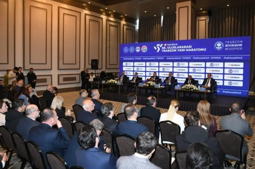 Uluslararası Trabzon Yarı Maratonu&rsquo;nun tanıtım toplantısı yapıldı
