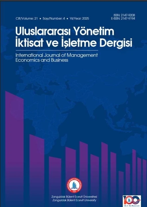 Uluslararası Y&ouml;netim İktisat ve İşletme Dergisi&rsquo;nin yeni sayısı yayımlandı
