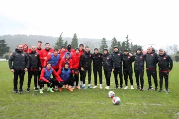 Ümit Milli Takım, Norveç maçı hazırlıklarına başladı
