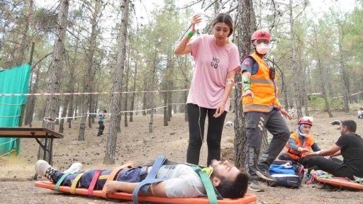 UMKE’den nefes kesen tatbikat
