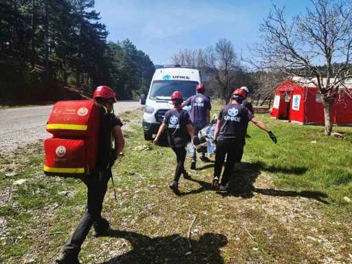 UMKE EKİPLERİNDEN GERÇEĞİNİ ARATMAYAN TATBİKAT