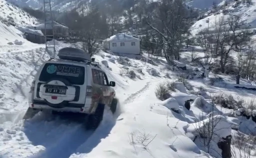 UMKE kar kış demeden hastalara umut oluyor
