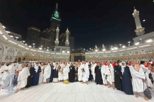 Umre ziyaretinde ikinci kafile yurda döndü
