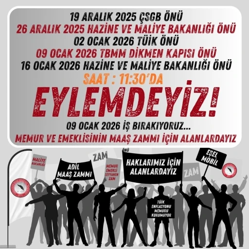 &Uuml;NİPERSEN maaş zammı i&ccedil;in Ankara&rsquo;da eylem takvimi a&ccedil;ıklandı
