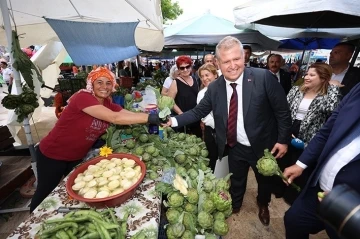 Urla ekonomisine Enginar Festivali dopingi
