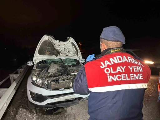 Uşak&rsquo;ta cipin &ccedil;arptığı yaya hayatını kaybetti
