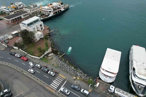 Üsküdar’da balıkçı teknesi battı
