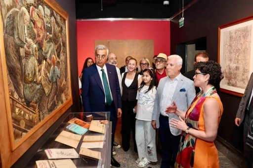 Usta ressam İbrahim Balaban’ın eserleri Bursalılarla buluştu
