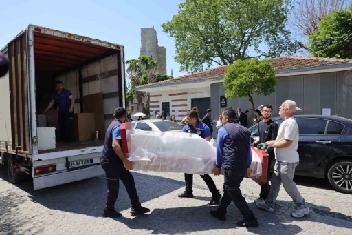 Vakıflar Genel M&uuml;d&uuml;rl&uuml;ğ&uuml;ne devredilen Yerebatan Sarnıcı tahliye edildi
