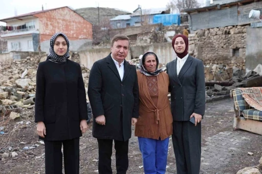 Vali Aydoğdu&rsquo;dan Tercan&rsquo;da hane ziyaretleri
