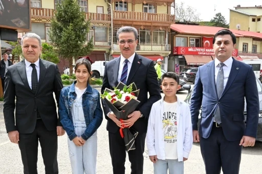 Vali Baruş, Tortum ve Uzundere&rsquo;de
