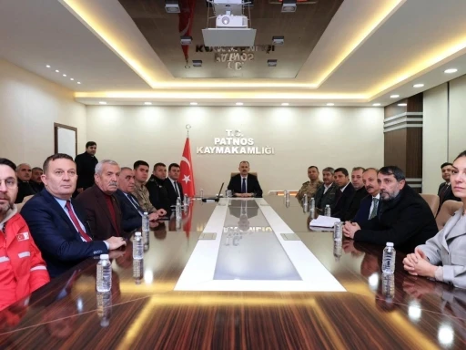 Vali Bozkurt, Patnos&rsquo;ta incelemelerde bulundu
