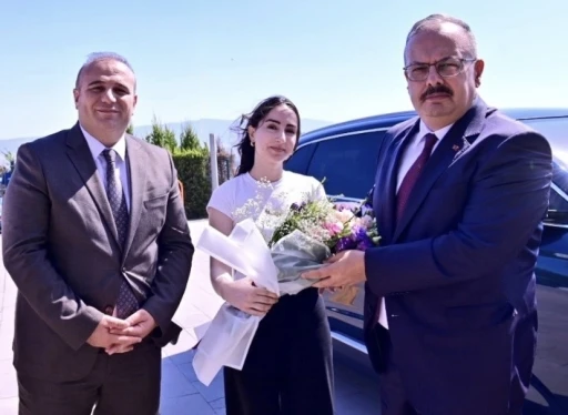 Vali Canbolat, Köşk Kaymakamı Taş ile bir araya geldi
