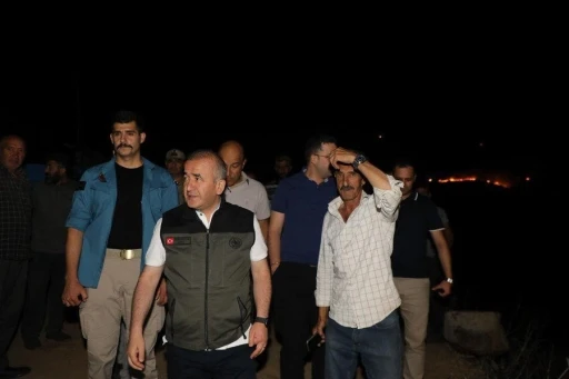 Vali Hatipoğlu: &quot;Yapılan yoğun müdahale ile yangın kontrol altına alınmıştır&quot;
