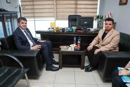 Vali Kalaylı&rsquo;dan İHA&rsquo;ya ziyaret
