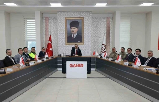 Vali Kızılkaya: "Bir &ouml;nceki yılın ocak ayına kıyasla asayiş olaylarında y&uuml;zde 14 oranında azalma sağlanmıştır"
