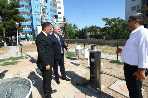 Vali K&uuml;&ccedil;&uuml;k, meteoroloji m&uuml;d&uuml;rl&uuml;ğ&uuml;n&uuml; ziyaret etti
