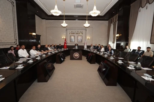 Vali Masatlı başkanlığında Antakya tarihi kent merkezi toplantısı ger&ccedil;ekleştirildi
