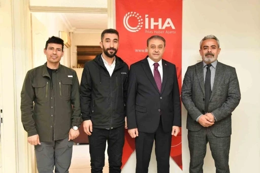 Vali Şıldak’tan Şanlıurfa İHA’ya ziyaret
