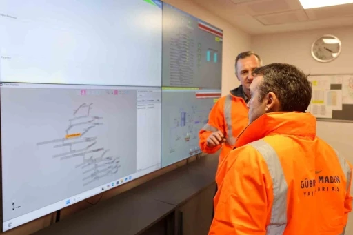 Vali S&ouml;zer, altın madeninde inceleme yaptı
