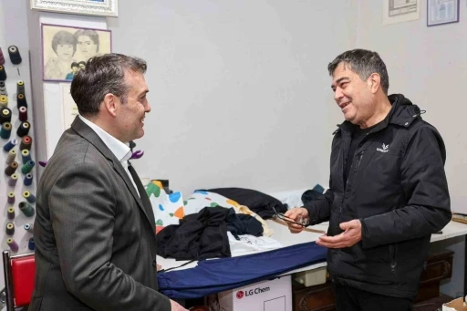 Vali S&ouml;zer&rsquo;den &ccedil;arşı esnafına ziyaret
