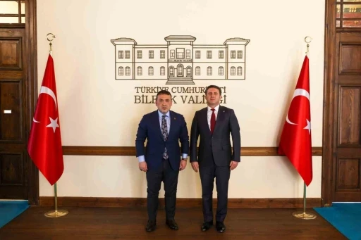 Vali S&ouml;zer&rsquo;den İl Emniyet M&uuml;d&uuml;r&uuml; &Ccedil;ağlar&rsquo;a tebrik
