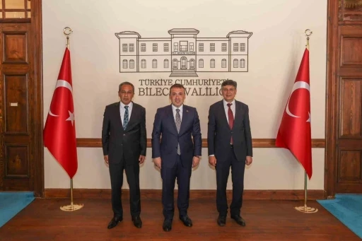 Vali Sözer’e hayırlı olsun ziyaretleri sürüyor
