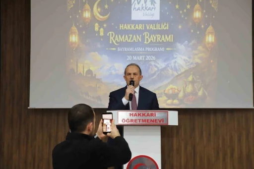 Vali Taşyapan: "Bayramlar kardeşliği pekiştirir"
