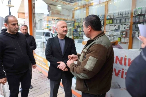 Vali Varol&rsquo;dan esnafa ziyaret

