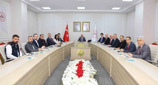 Vali Varol, haftalık koordinasyon toplantısı ger&ccedil;ekleştirdi
