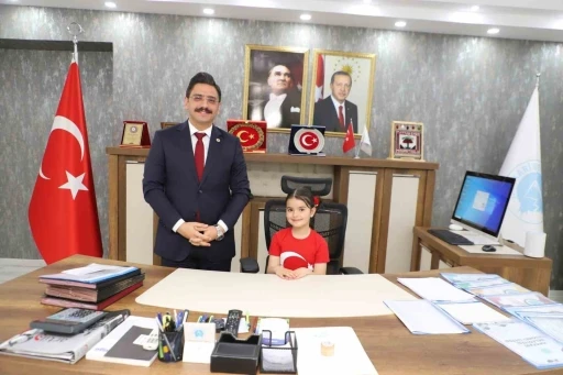 Vali Yardımcısı Mahmutoğlu, Jinda’yı makamında ağırladı
