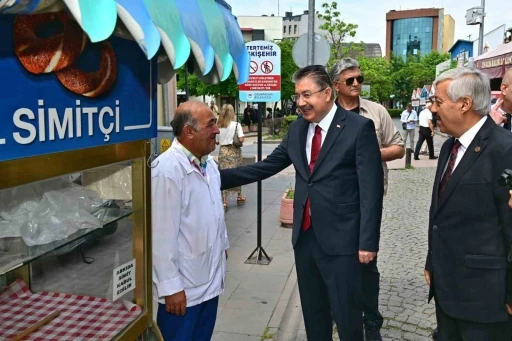 Vali Yılmaz&rsquo;dan esnafa ziyaret
