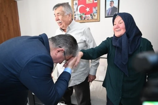 Vali Yılmaz&rsquo;dan Şehit Hava Teknisyen İlyas Kaya&rsquo;nın ailesine bayram ziyareti
