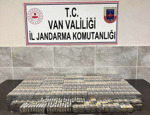Van’da 3 bin 75 paket kaçak sigara ele geçirildi
