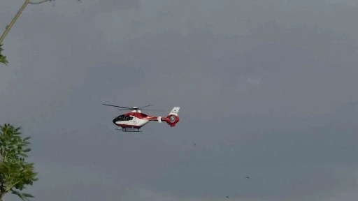 Van&rsquo;da 57 yaşındaki hasta i&ccedil;in helikopter ambulans havalandı
