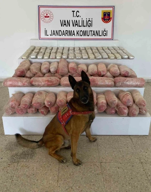 Van’da 67 kilo uyuşturucu ele geçirildi
