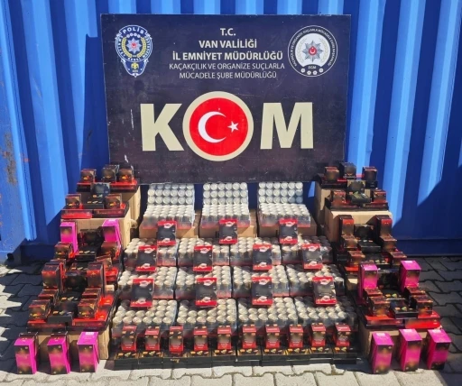 Van’da gümrük kaçakçılığı operasyonu
