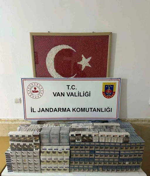 Van’da kaçak sigara ve tüfek ele geçirildi
