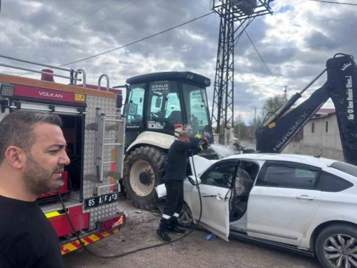 Van&rsquo;da trafik kazası: 1 yaralı
