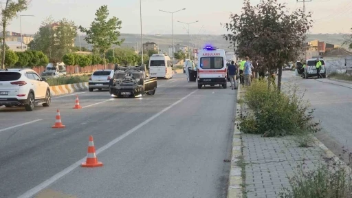 Van&rsquo;da trafik kazası: 2 yaralı
