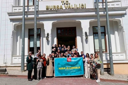 Van’dan gelen şehit ve gezi yakınları Bursa’ya hayran kaldı
