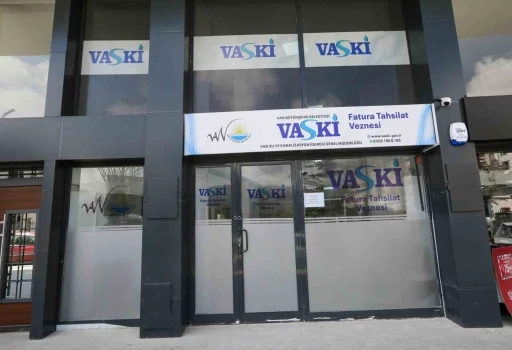 VASKİ’den yeni su tahsilat veznesi
