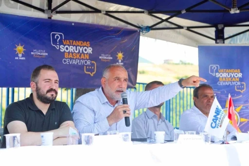 Vatandaş sordu, Başkan Sandık&ccedil;ı cevapladı
