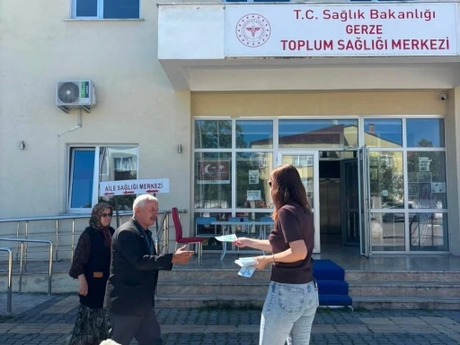 Vatandaşlar bulaşıcı hastalıklara karşı bilgilendirildi
