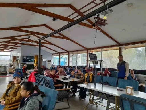 Vatandaşlara afet farkındalık eğitimi verildi
